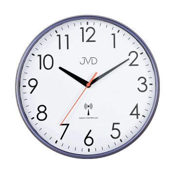 Rádiom riadené nástenné hodiny JVD RH502.1, 30cm